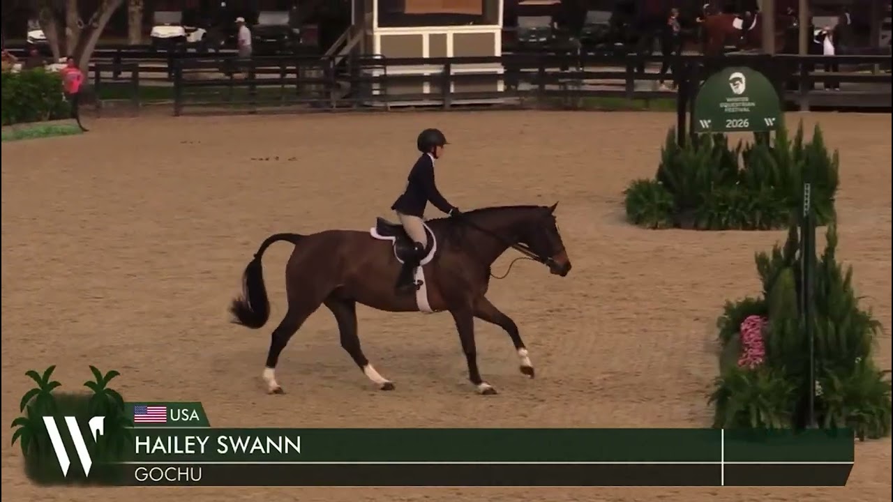 WEF 2 Younger 3'3 juniors 4th out of 25 (score 85.5)