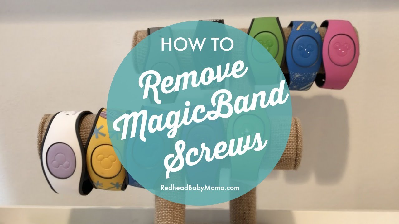 How to Remove MagicBand Screws