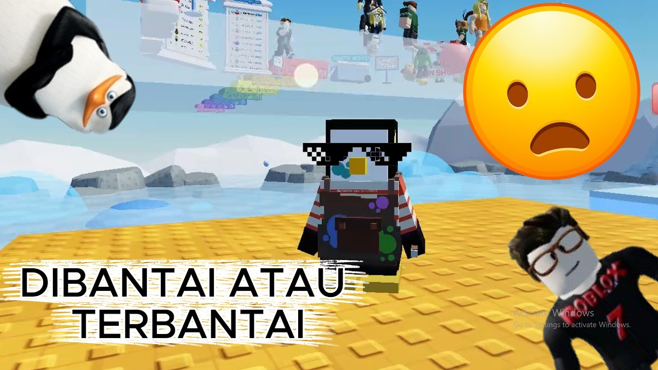 AKU MEMBANTAI BOCIL PENGUIN YANG ADA DI ROBLOX KNOCKOUT!!! #games#gamingvideos#roblox#gaming#gamer