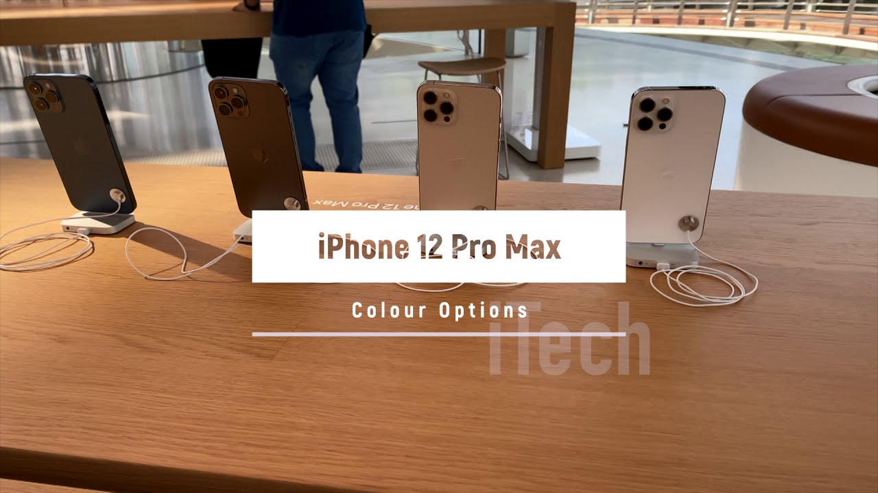 Best iPhone 12 Pro Max All Colours | Graphite | Silver | Gold | Pacific Blue | All Colours iPhone 12