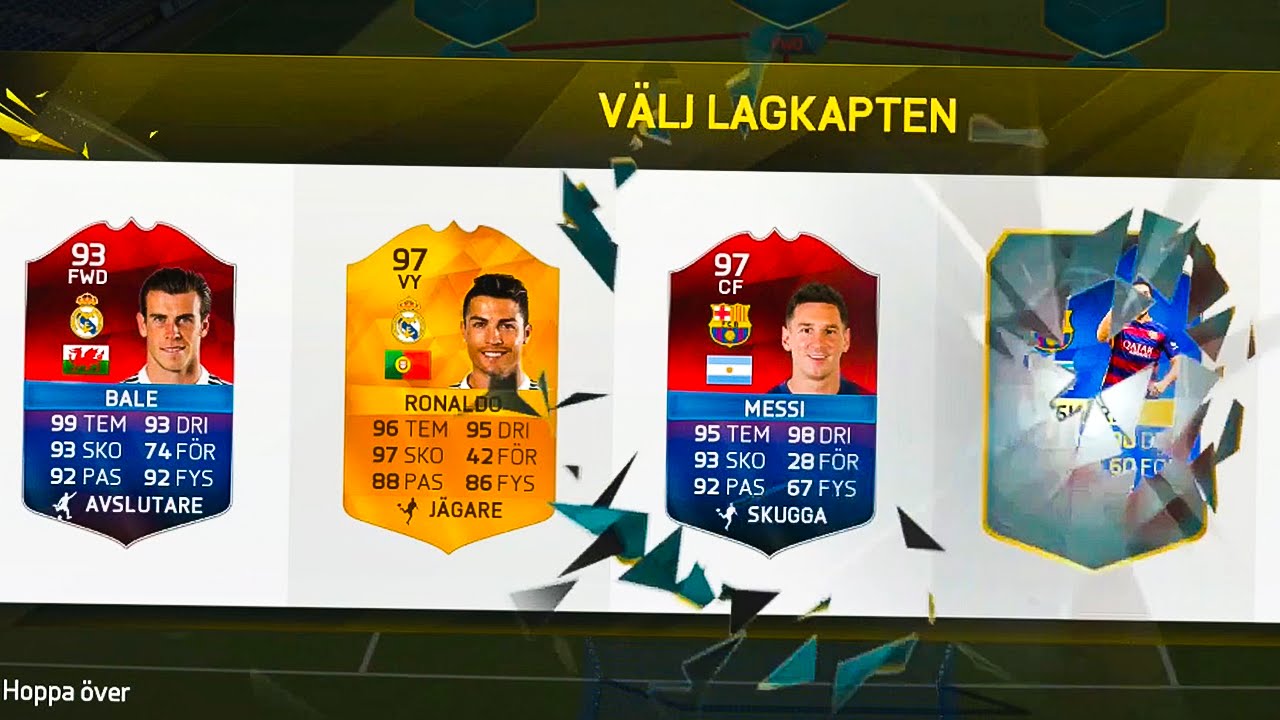 MIN SISTA FIFA 16 DRAFT NÅGONSIN!!! FIFA PÅ SVENSKA!
