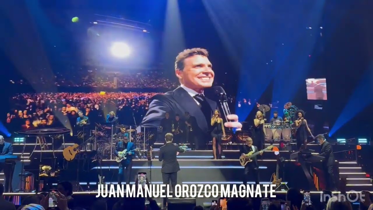 LUIS MIGUEL  Un Hombre Busca Una Mujer Medley   ARENA MONTERREY TOUR 2024 27 11 24