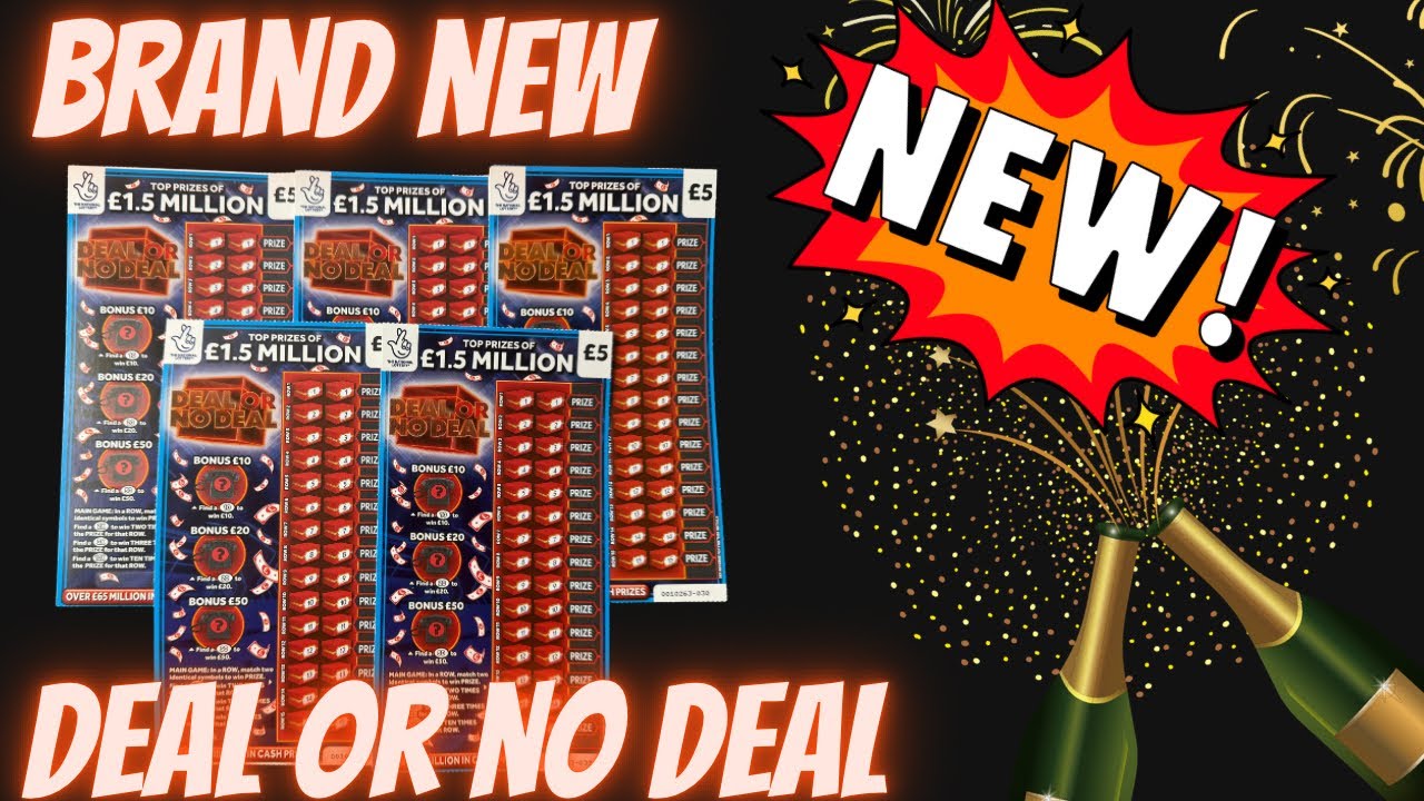 🎁💷 Совершенно новая лотерейная карта Deal or No Deal за 5 фунтов! 🎄 Специальное предложение ко Дн...