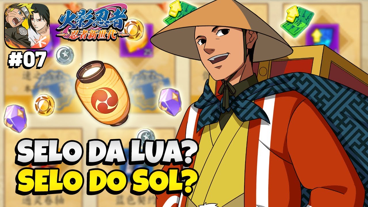 ONDE EU GASTEI NO ARMAZÉM E ANDAR 100 DO TESTE SHINOBI! - Ep. 07 - Naruto Online Mobile