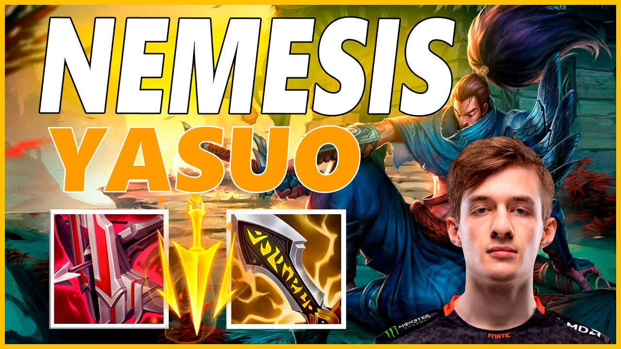 ⚡NEMESIS YASUO TOP GAMEPLAY⚡SEASON 12 LEAGUE OF LEGENDS