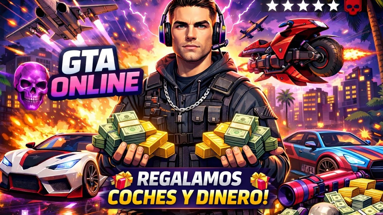 REGALANDO COCHES Y DINERO EN PS5 Y PS4 Y PC ENTRA Y DIFRUTA