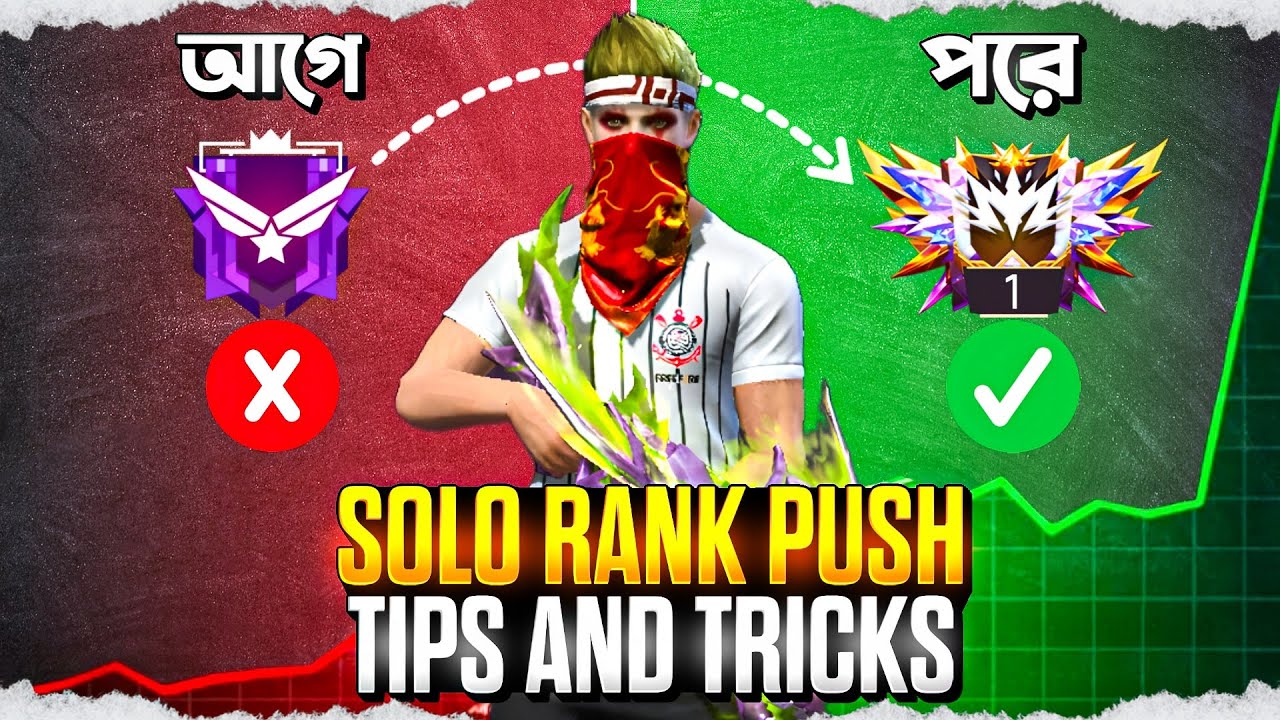 কীভাবে Solo Rank Push করে Grandmaster যাবে 😍 | Solo Rank Push Tips And Tricks ✅ | IN SOUMEN YT