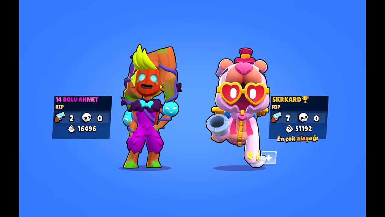Arkadaşımla Kupa Kastık | Brawl Stars | @arda-1da yı takip edin