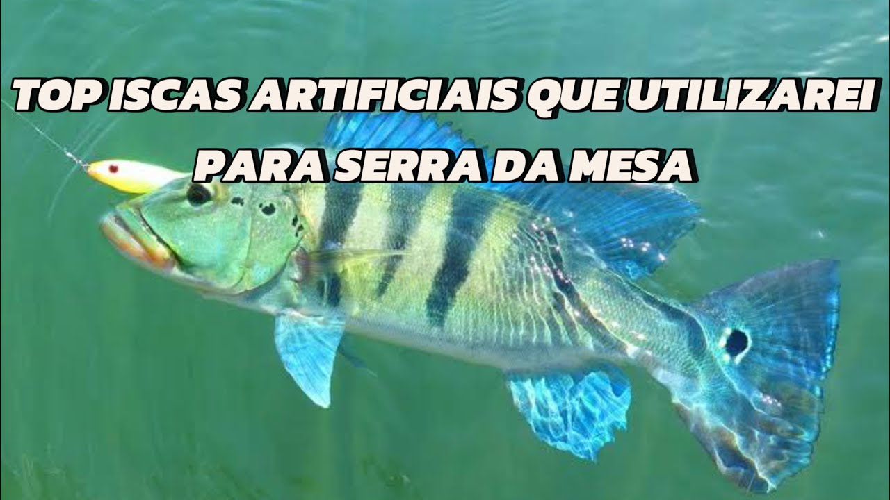 MINHAS ISCAS INFALÍVEIS PARA SERRA DA MESA🎣💥 | (Tucunaré Azul)