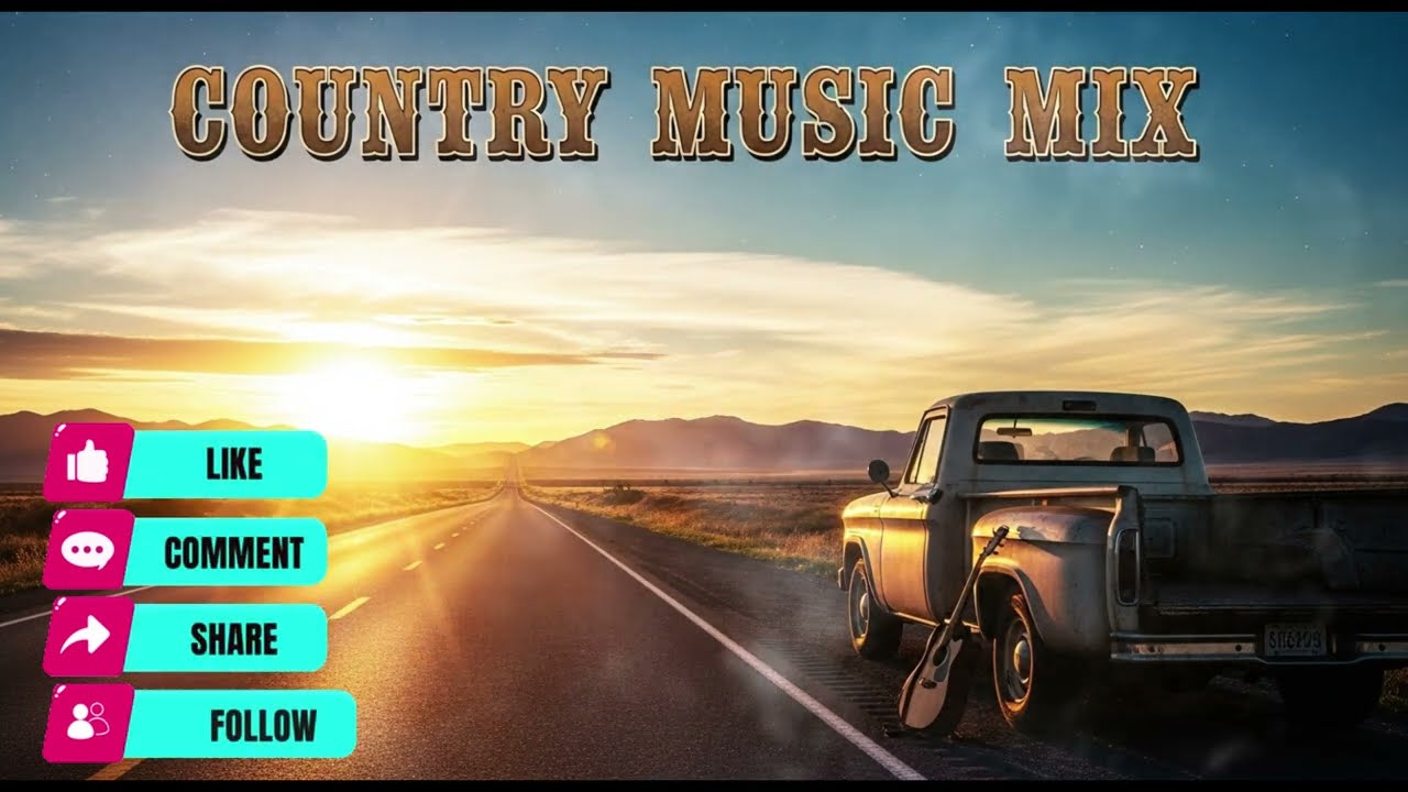ROAD TRIP COUNTRY MIX 2025 – ROADS MADE OF STORIES | RELAXING COUNTRY MUSIC ALBUM