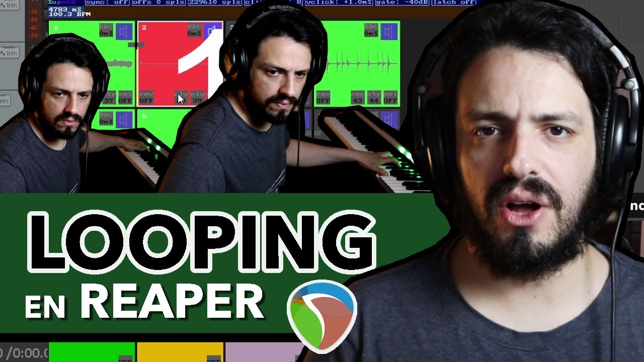 Cómo usar el looper de REAPER