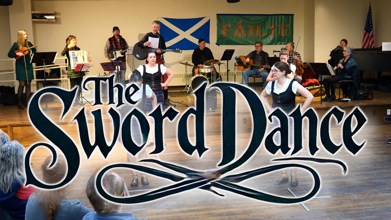 Dancing with Swords Ghillie Callum with Highland Dancers and Musicians
