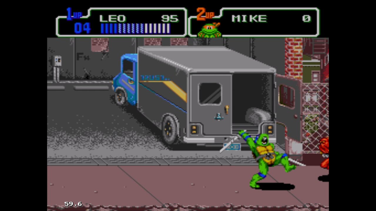 Mega Drive Longplay Teenage Mutant Ninja Turtles - Return of the Shredder