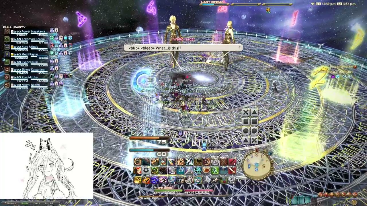 FFXIV 6.4 - TOP The Omega Protocol (Ultimate) - Machinist POV (R2)