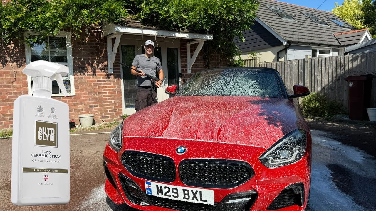 Cleaning my Z4 using Autoglym