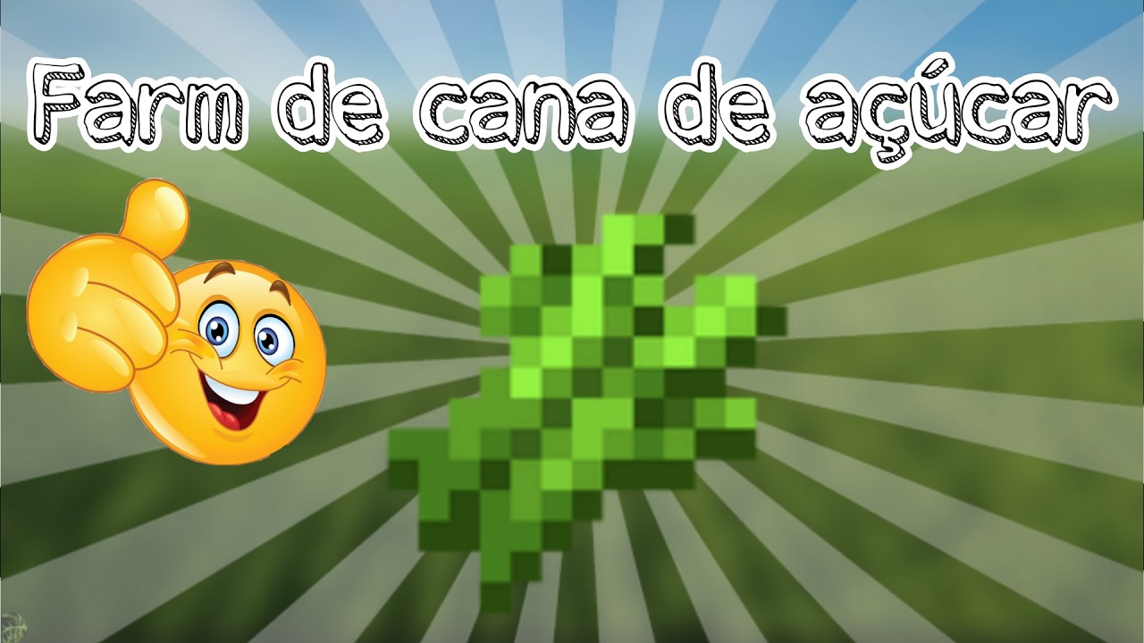 Farm Automática de Cana-de-Açúcar no Minecraft (Fácil e Eficiente!)