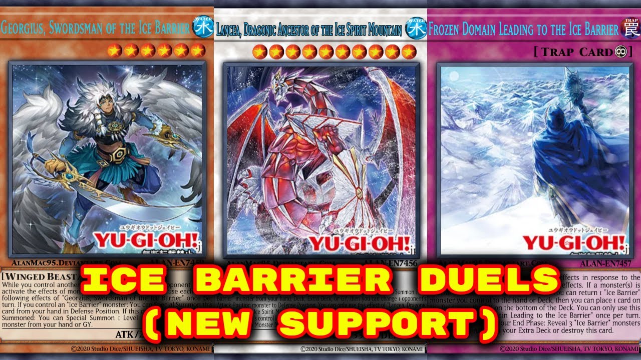 907 - Yugioh - Ice Barrier Duels (New Support) (Deck Download in Description)