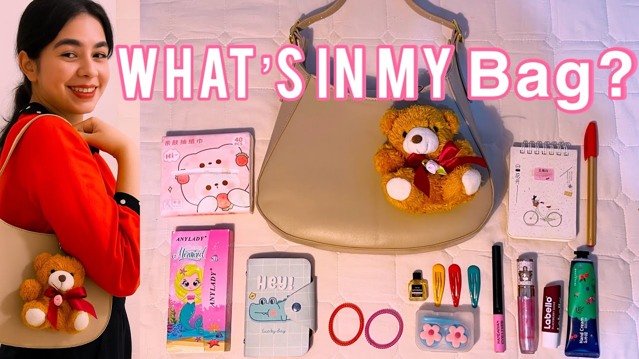 What’s in My Bag? | Cute Everyday Essentials You’ll Love!💖👜