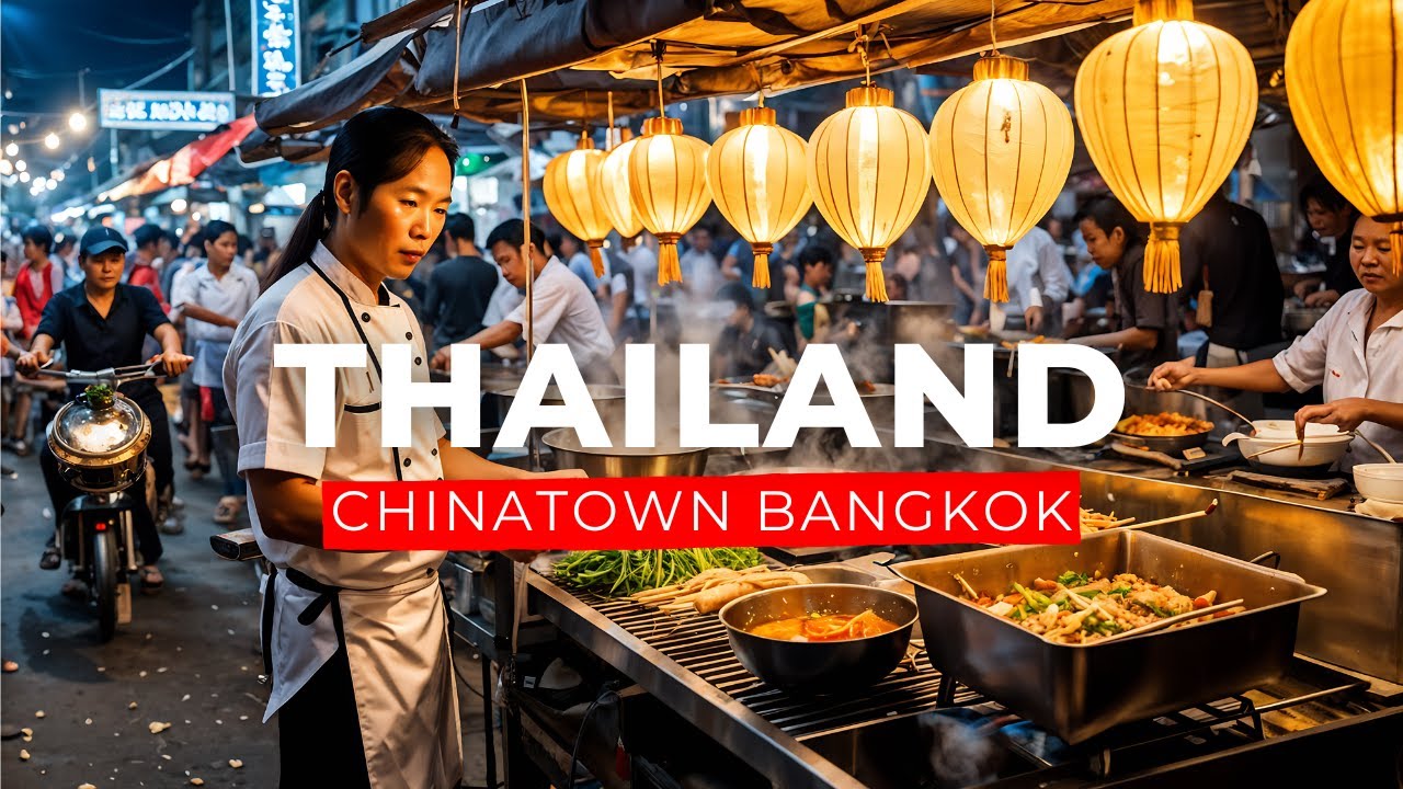 🇹🇭 БАНГКОК, Таиланд 4K - Лучшая уличная еда в мире!