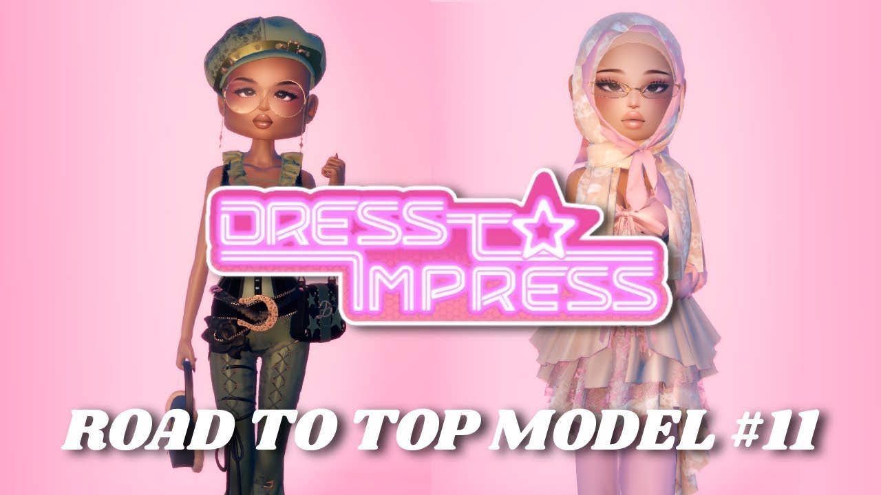 USING NO HAIR IN DRESS TO IMPRESS | ROAD TO TOP MODEL #11