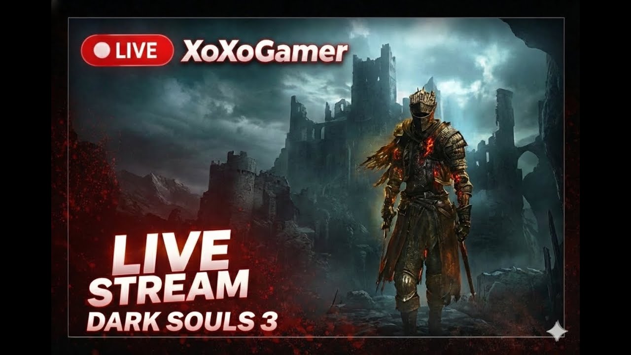 Dark Souls III LIVE 😭 Getting Destroyed by Everything [PART-10]