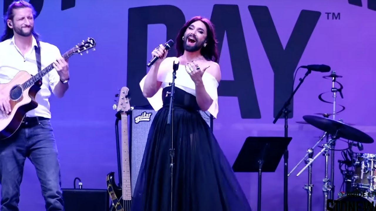 Conchita Wurst Performance | Pride LIVE Stonewall Day at Hudson Yards