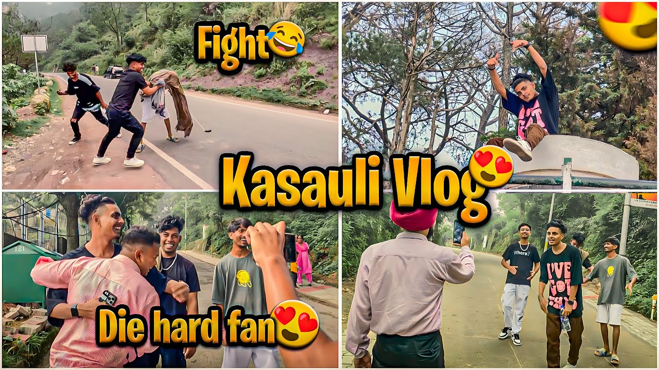 KASAULI VLOG 😍 | PAJI MAZA AAGYA😍||SAGAR POP VLOG