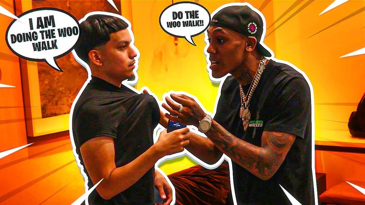 I TWIRLED IN FRONT OF TDOTT WOO AND THIS HAPPENED ..... *PRANK GONE WRONG*
