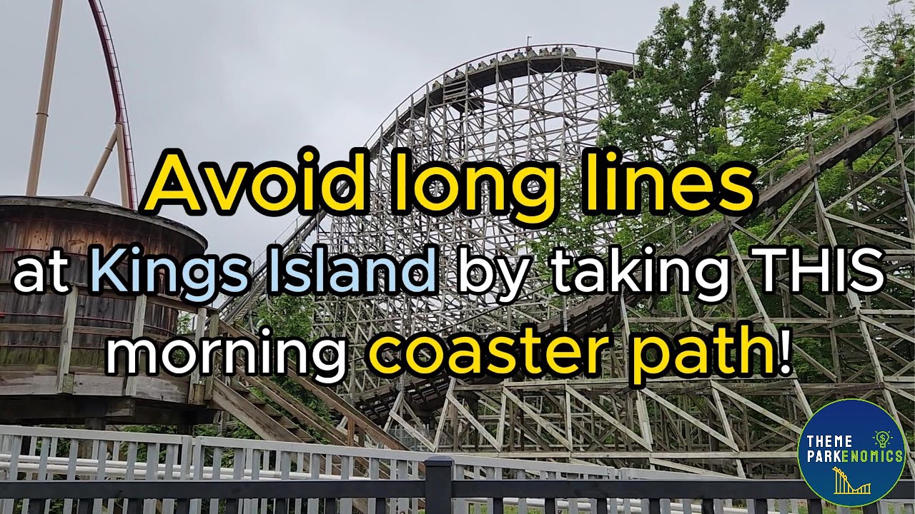 How to AVOID Long Coaster Lines at Kings Island!