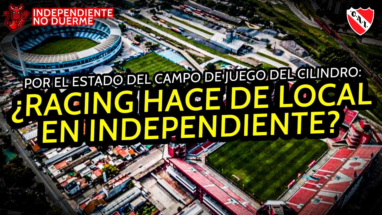 ¿RACING HARÁ DE LOCAL EN INDEPENDIENTE? ¡LA ACADEMIA, PREOCUPADA POR EL ESTADO DE SU CAMPO DE JUEGO!