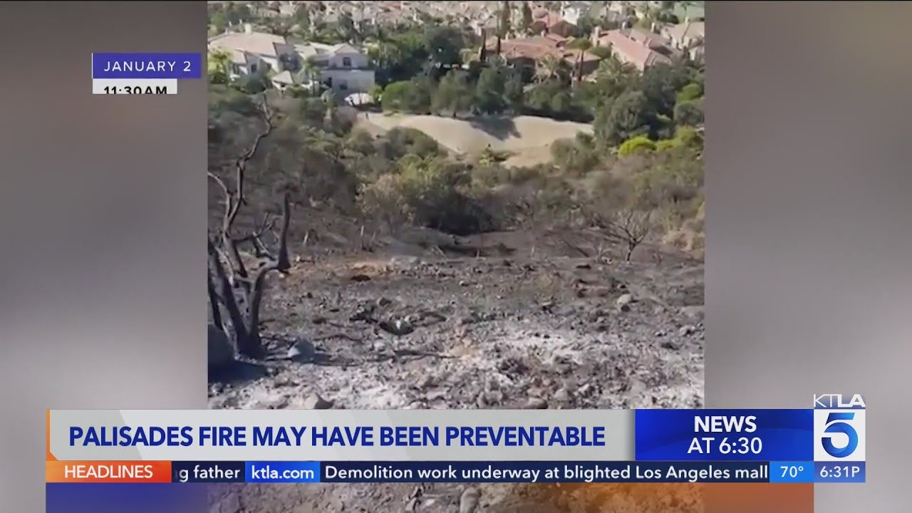 L.A. fire crews told to abandon smoldering blaze that reignited as Palisades Fire, report says