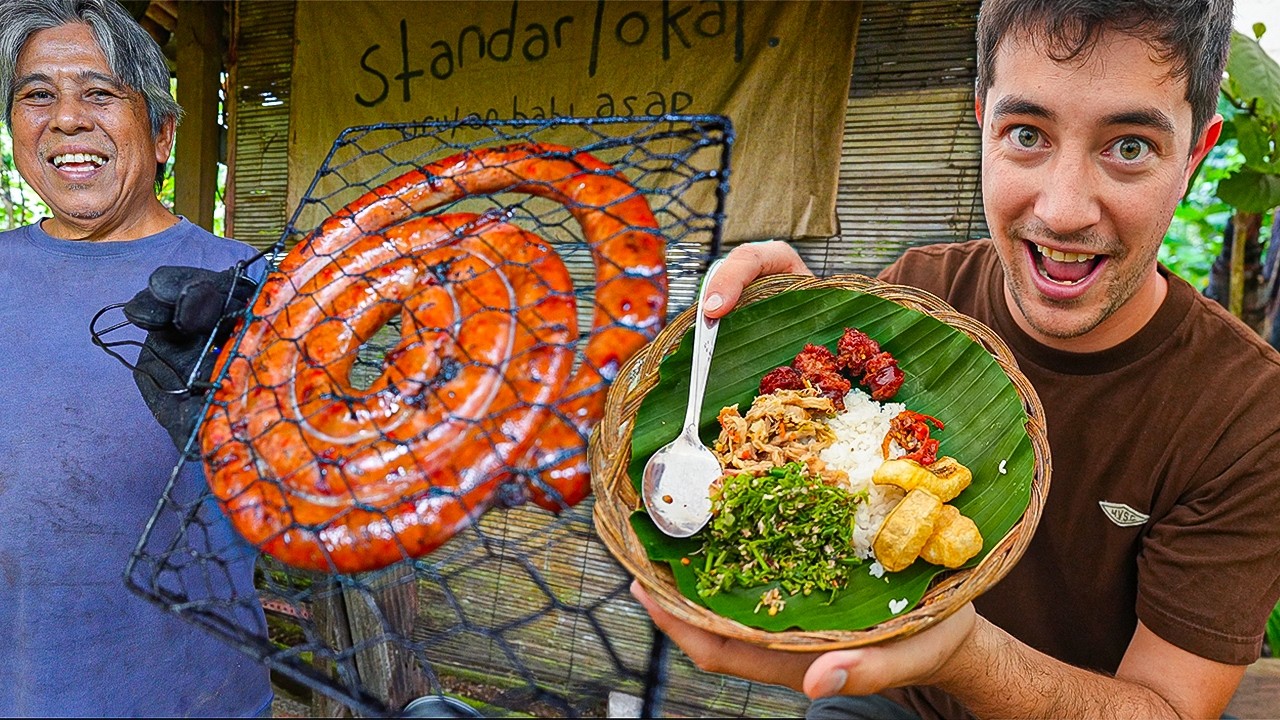 24 часа уличной еды на Бали 🇮🇩 Индонезийский рай и балийская колбаса!