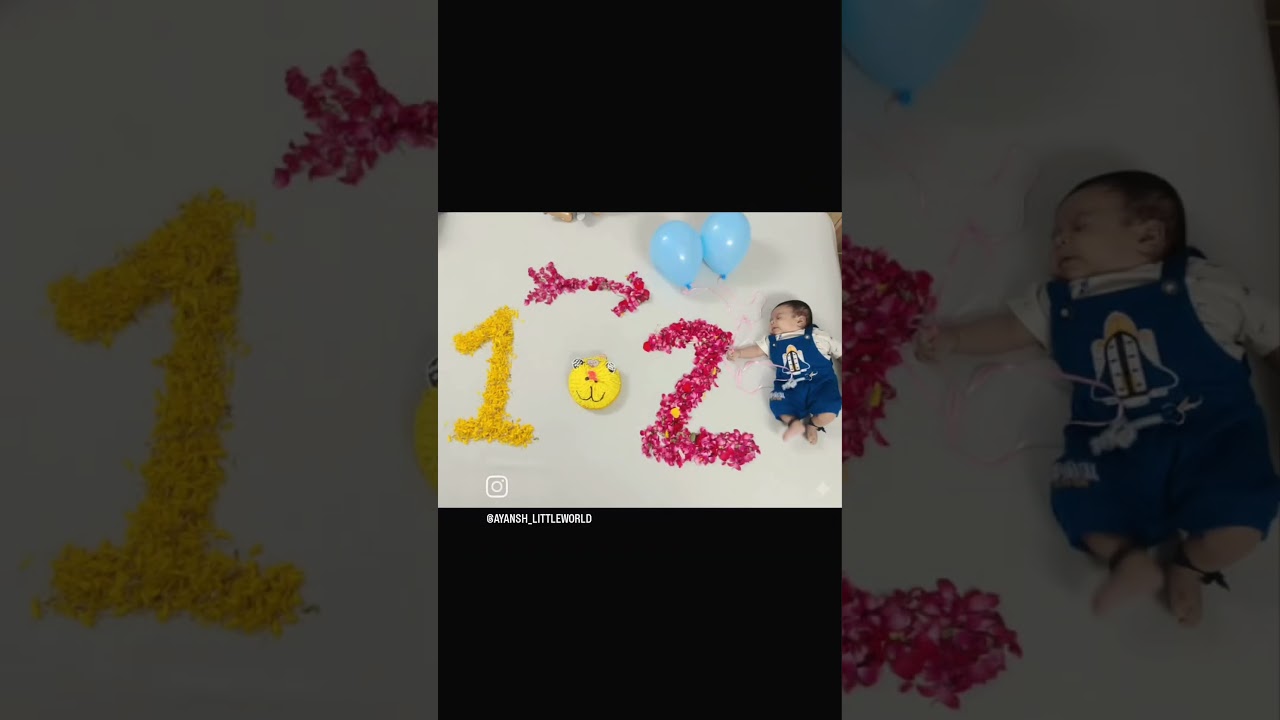 2 month baby birthday celebration ideas at home  
