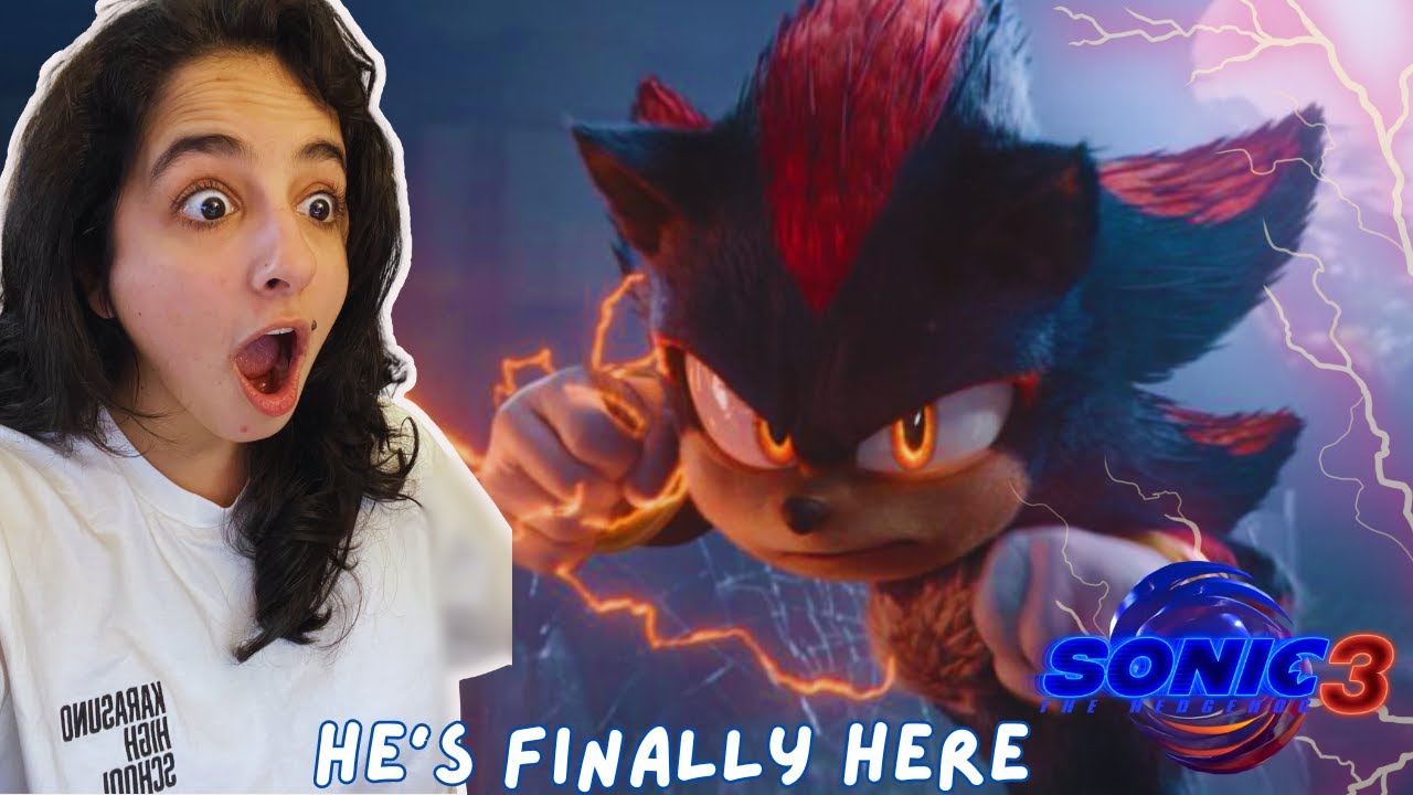 SONIC 3 MOVIE TRAILER: LIVE REACTION