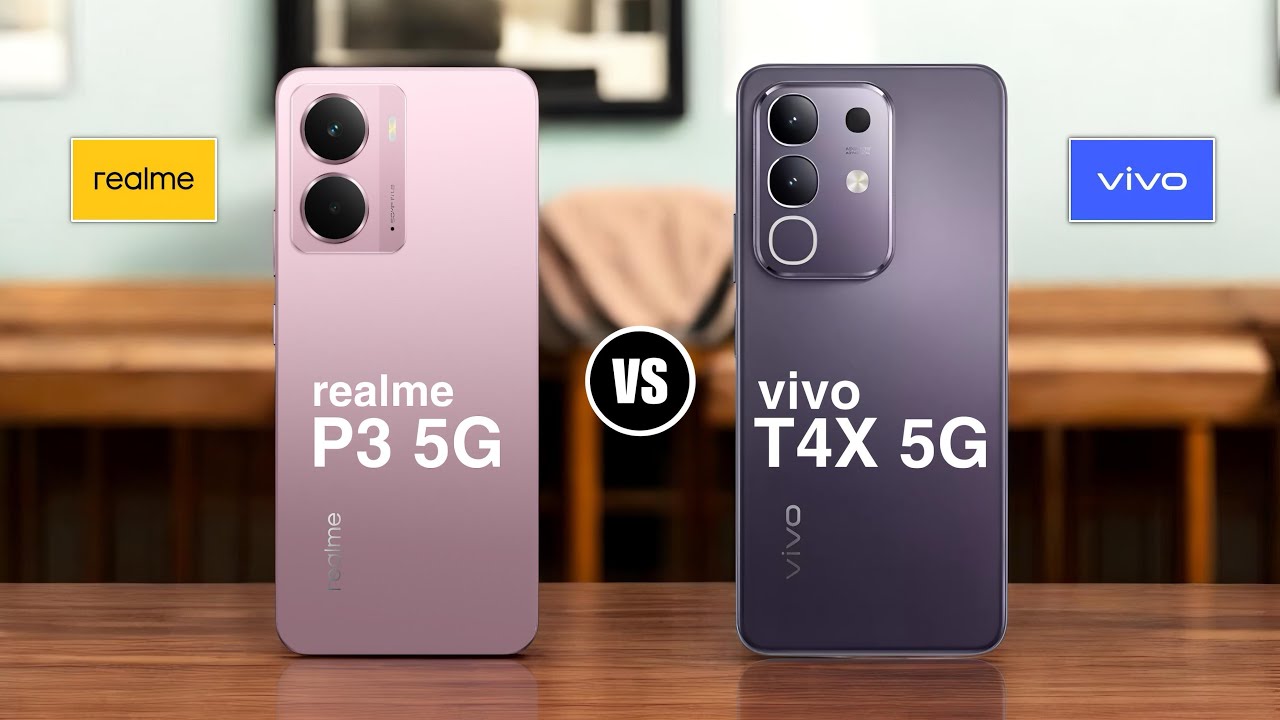 Realme P3 5G vs vivo T4x 5G