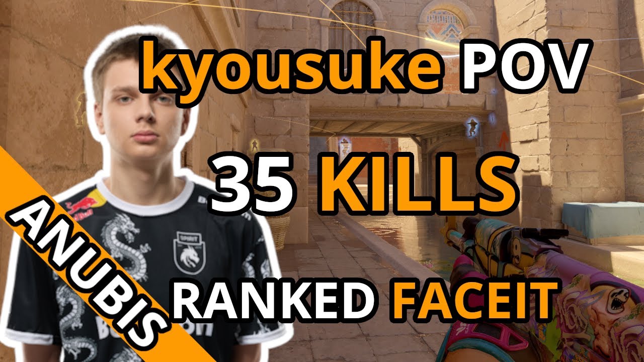 THIS SPIRIT ACADEMY PLAYER IS SO GOOD | kyousuke POV | Ranked Faceit