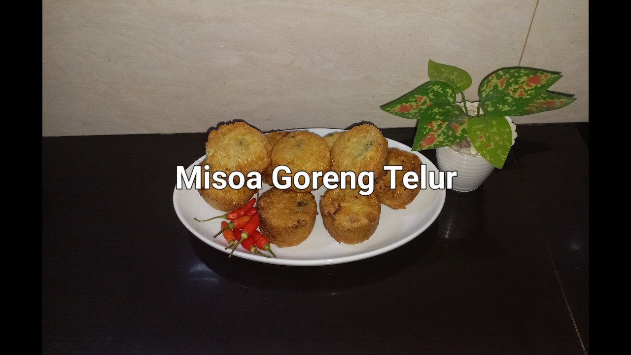 Misoa Goreng Telur