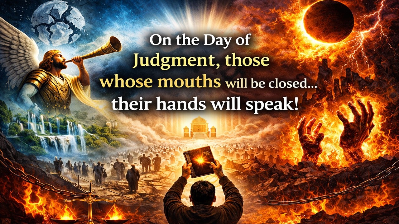 On the Day of Judgment, those whose mouths will be closed | their hands will speak #DeenScopeTV
