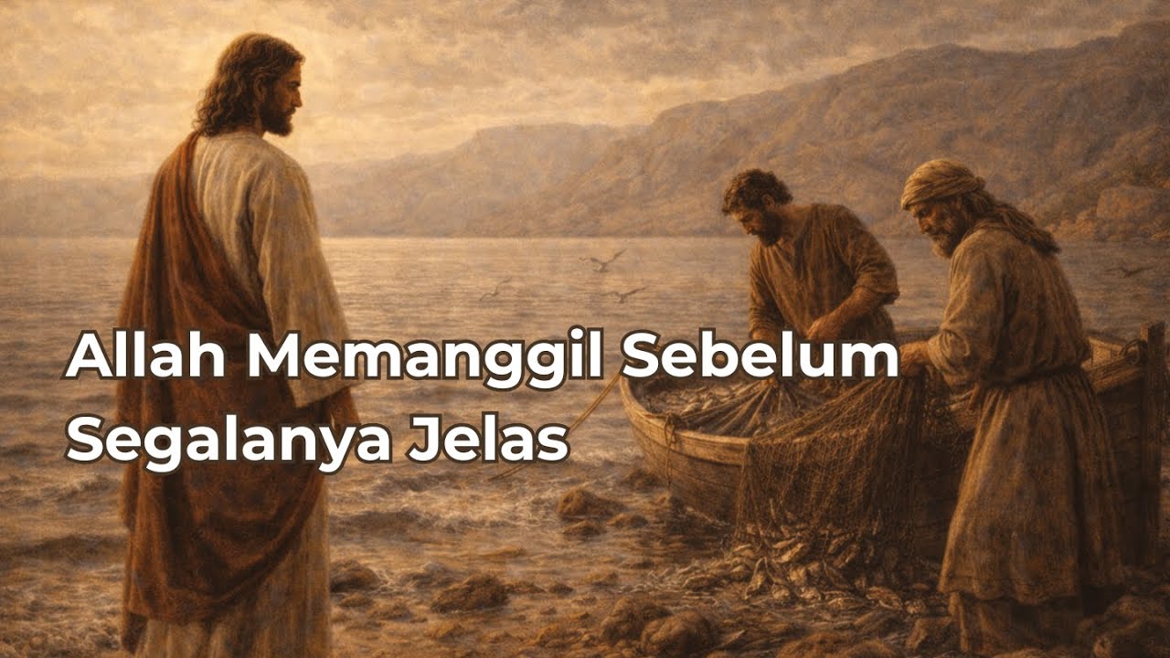 Perkataaan Yesus 01 #Pembentukan Murid   Allah Memanggil Sebelum Segalanya Jelas #perkataanyesus