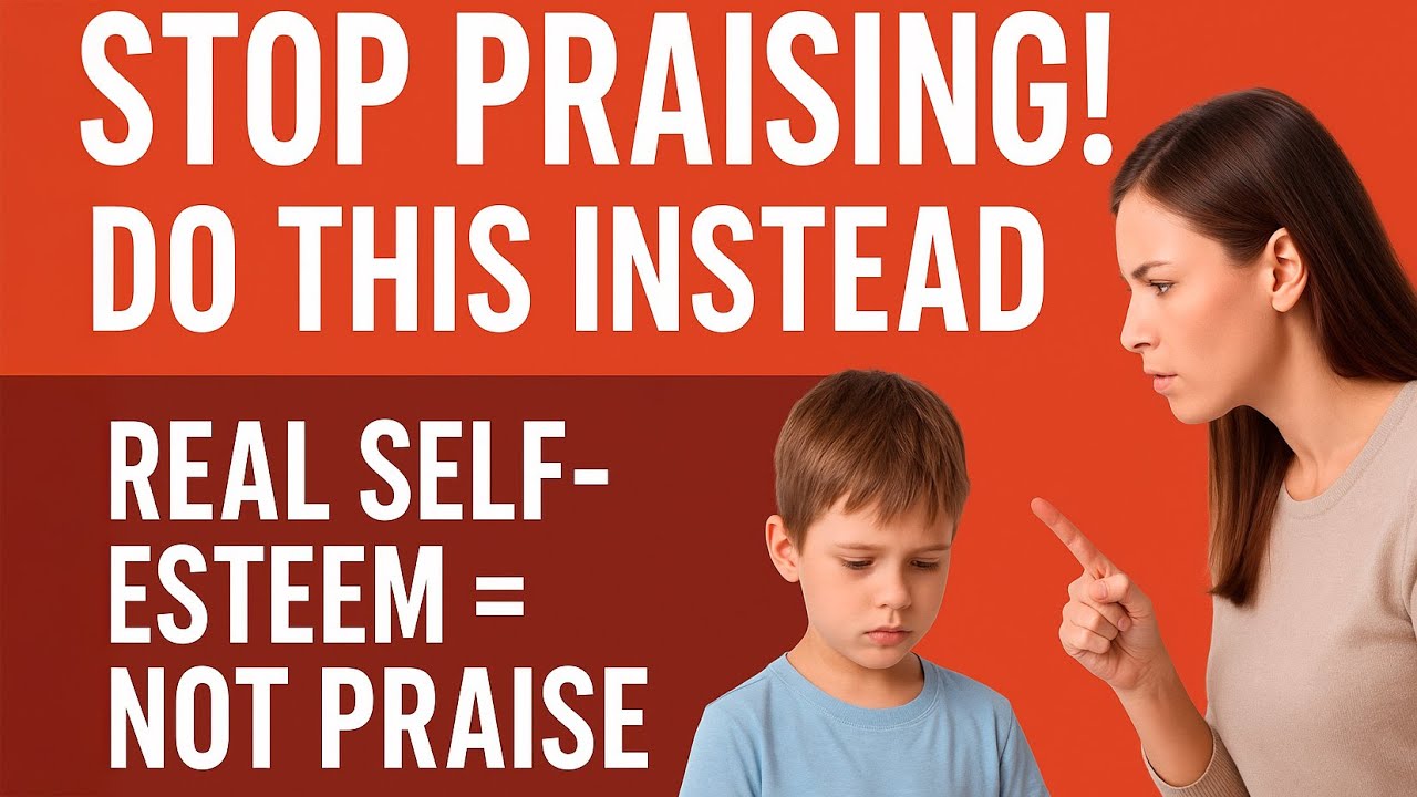 Stop Praising Your Kids! This Builds REAL Self-Esteem Instead (Backed by Science)