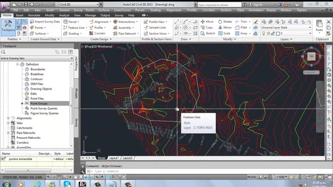 tutorial civil 3d  talud y explanaciones facil
