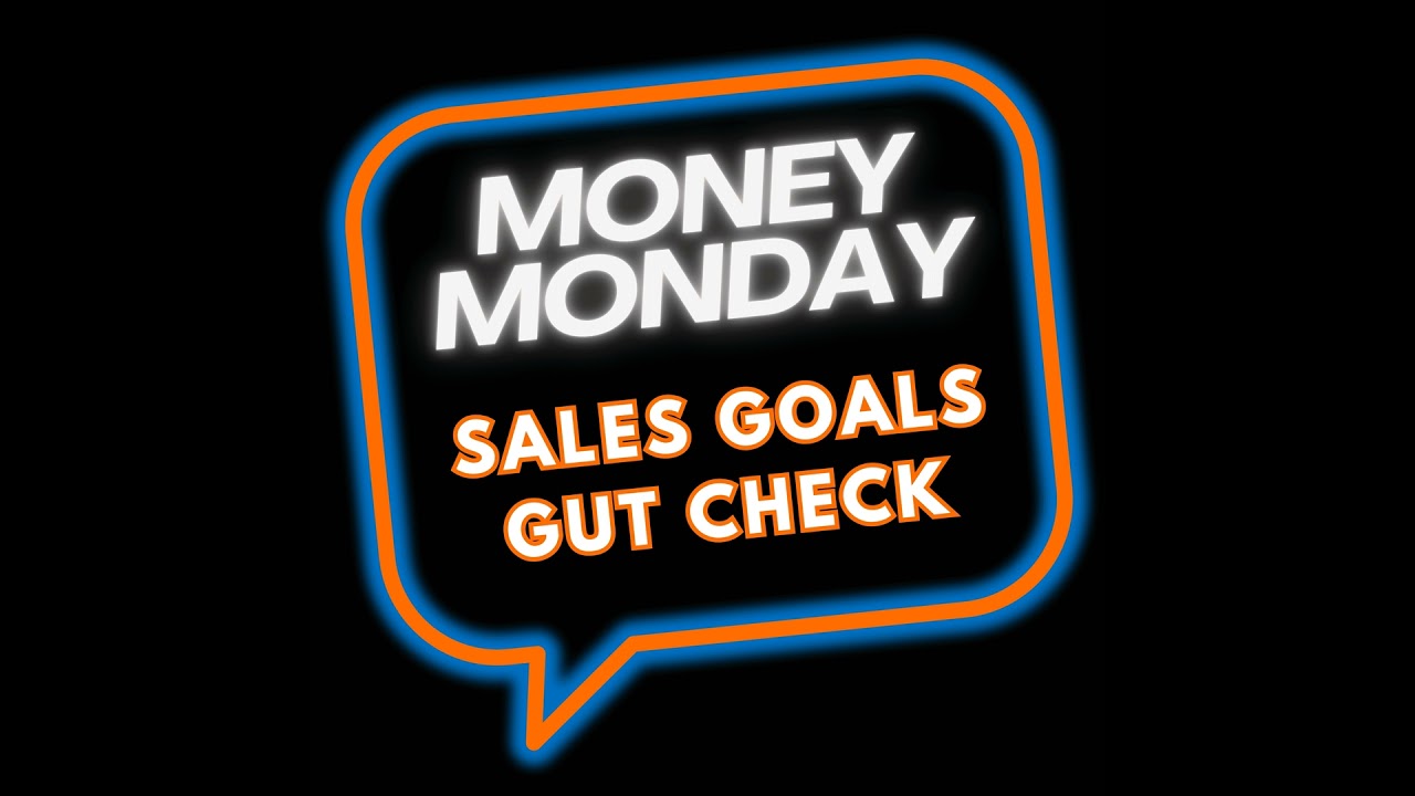 First Month Sales Results Gut Check (Money Monday)