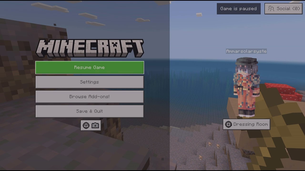 Minecraft mushrooms glitched ?!?!🤔