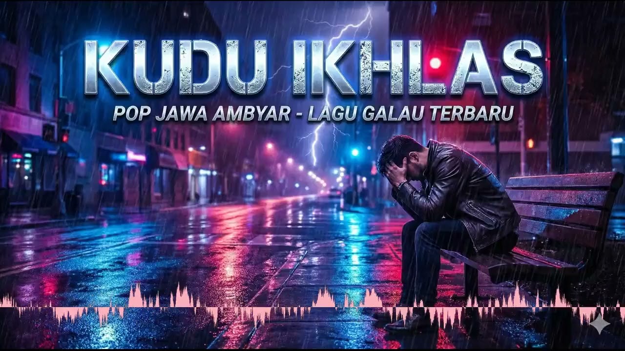 KUDU IKHLAS - Pop Jawa Terbaru 2025 (Official Lyric Video) | Lagu Galau Paling Nyesek 🥀