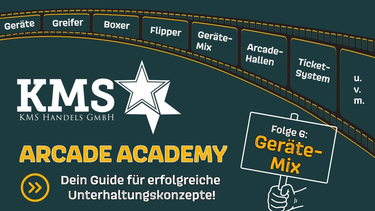KMS Arcade Academy - Folge 6: Der perfekte Geräte-Mix