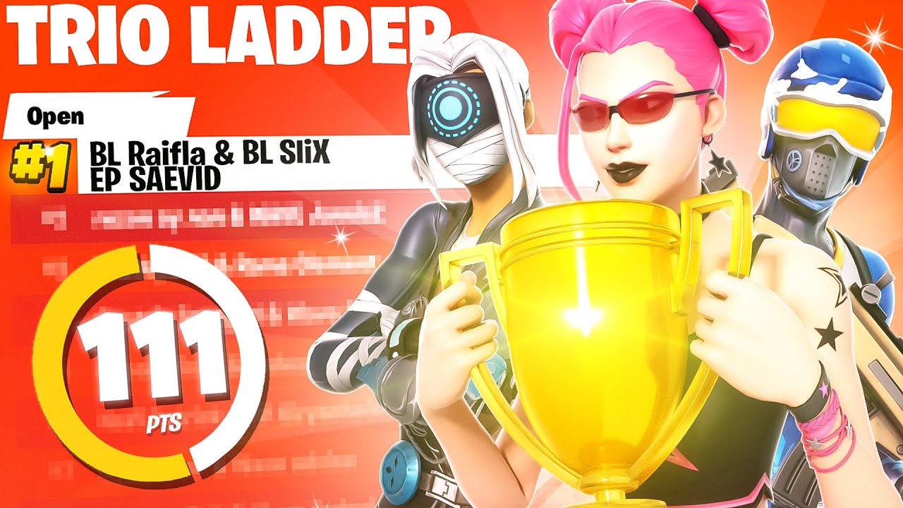 DOMINATING PRO TRIO SCRIMS (1st Place Trio Ladder) - Saevid