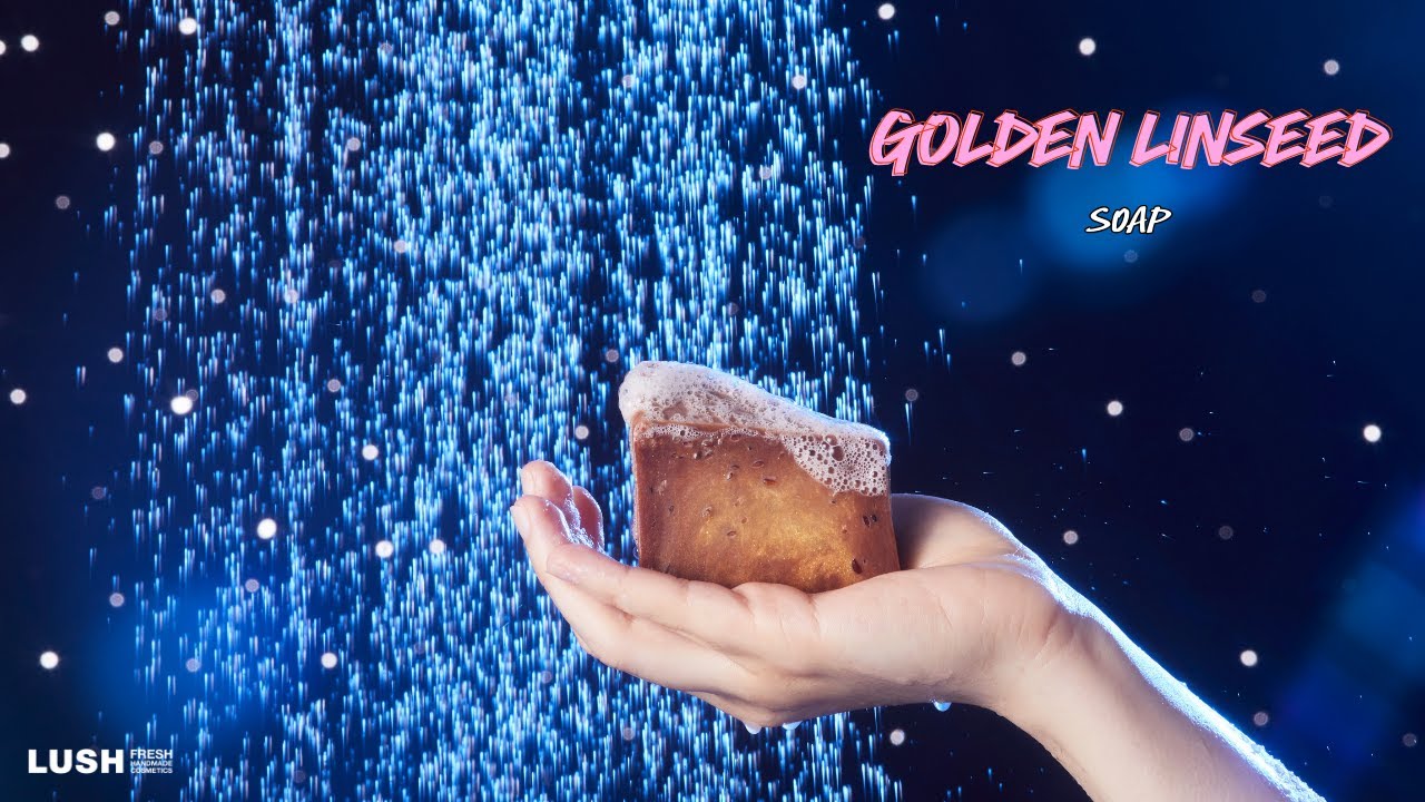 Golden Linseed Soap : LUSH Christmas 2023
