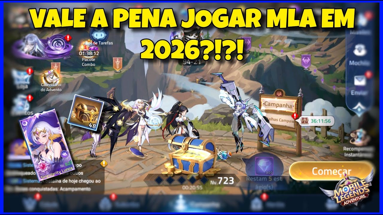 MOBILE LEGENDS ADVENTURE &Eacute; UM BOM GACHA? - COMO FUNCIONA O GAME E SUA COMUNIDADE!!!