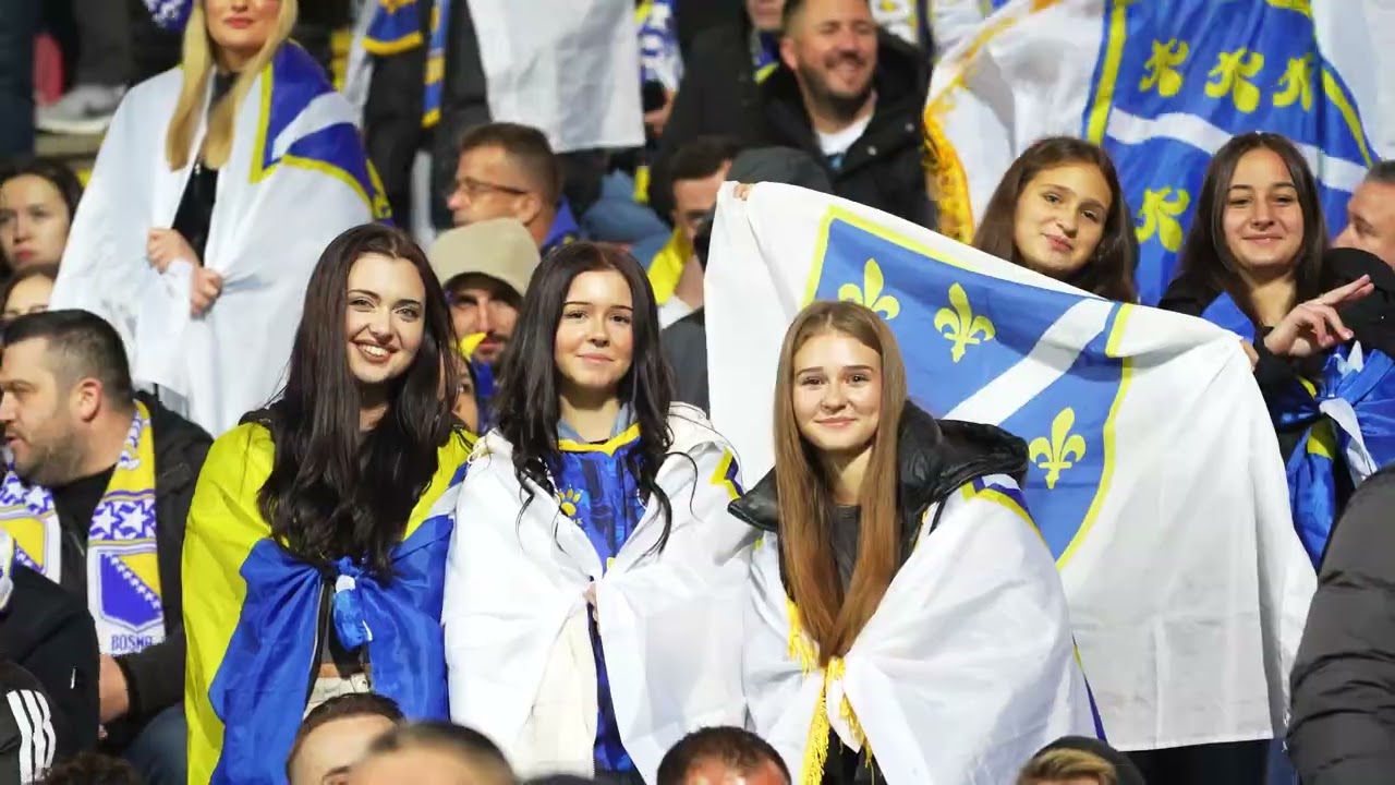 Reprezentacija.ba: Reportaža iz Zenice, BiH - Rumunija 3:1, noć za pamćenje