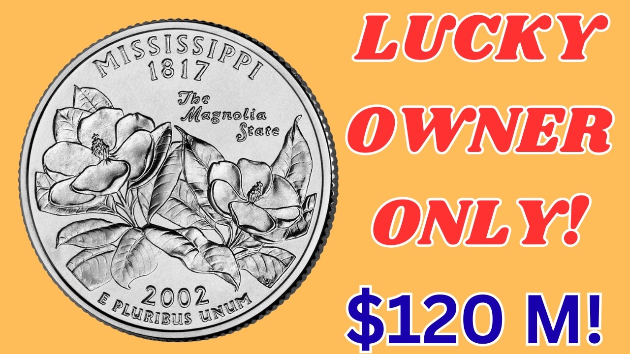 SHOCKING! 2002 P Mississippi & 2000 D New Hampshire State Quarters Worth MILLIONS!